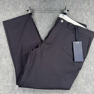 Spoke Pants Mens 38x28 Navy Blue Sharps Chino Regular Fit Stretch Cotton Casual